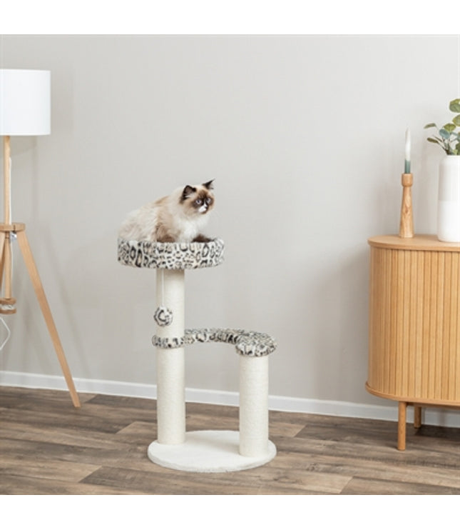 Trixie Krabpaal Leo Panterprint Rond Creme