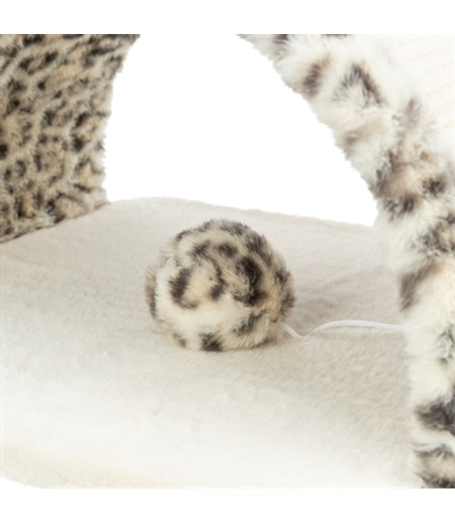 Trixie Krabbrug Leo Panterprint Creme