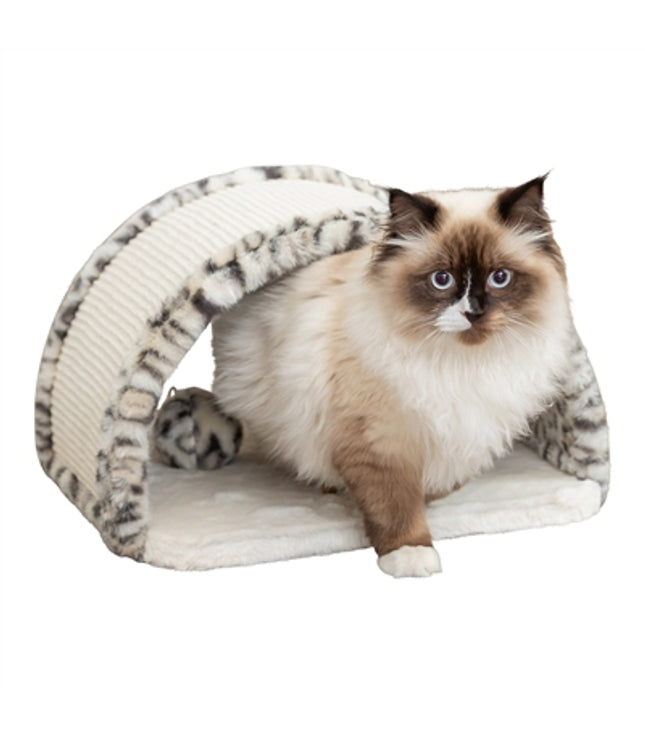 Trixie Krabbrug Leo Panterprint Creme