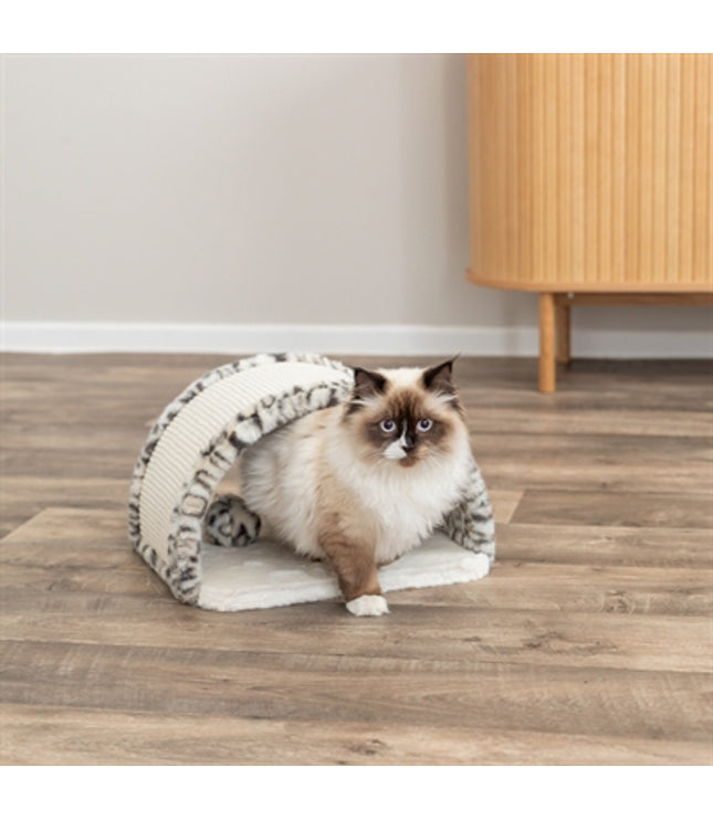 Trixie Krabbrug Leo Panterprint Creme