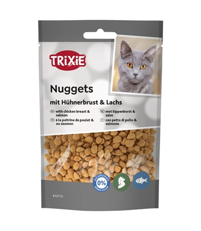 Trixie Nuggets Met Kippenborst En Zalm