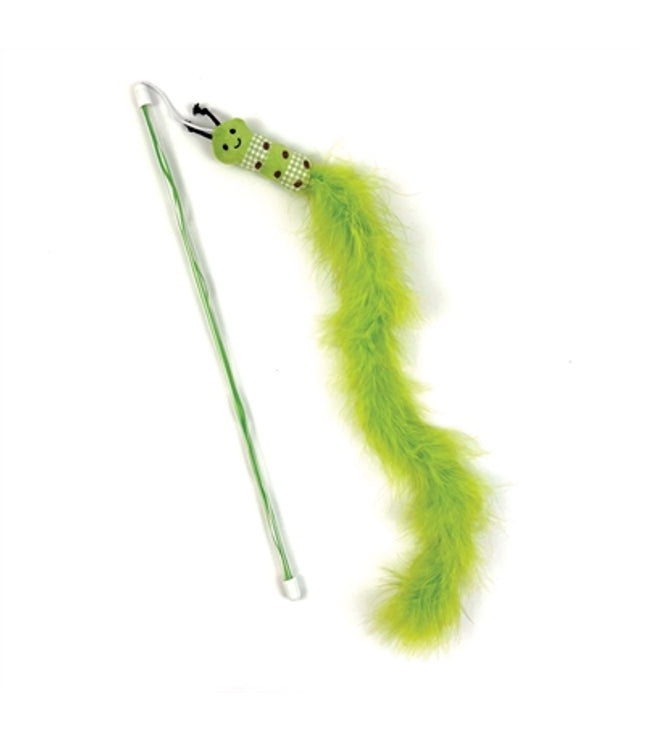 Happy Pet Tabby Patch Kattenhengel Rups Groen