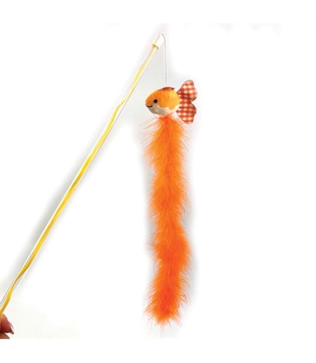 Happy Pet Tabby Patch Kattenhengel Goudvis Oranje