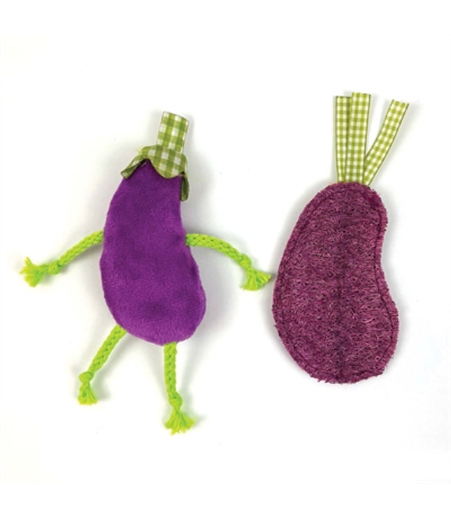 Happy Pet Tabby Patch Aubergines Met Catnip
