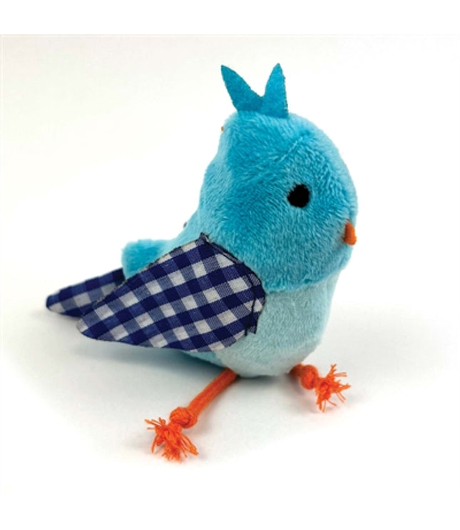 Happy Pet Tabby Patch Vogel Blauw