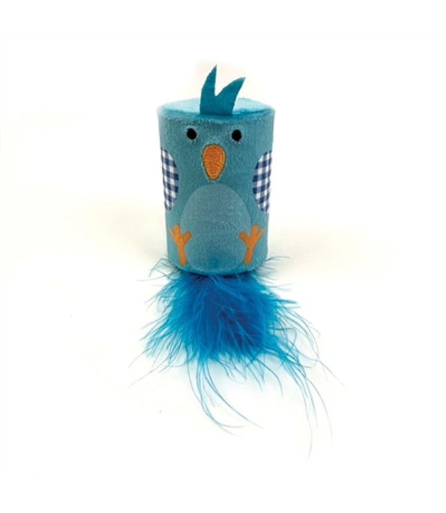 Happy Pet Tabby Patch Vogel Ratel En Roller Blauw