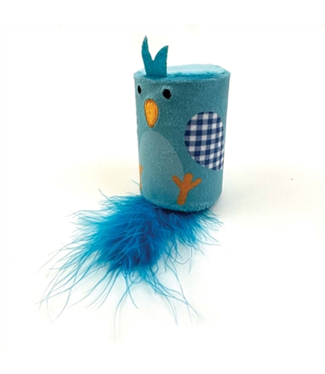 Happy Pet Tabby Patch Vogel Ratel En Roller Blauw