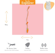 Happy Pet Tabby Patch Wortel Bungee