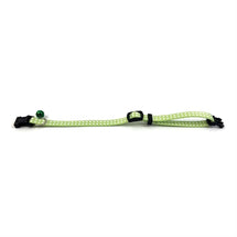 Happy Pet Tabby Patch Halsband Kat Ruit Groen