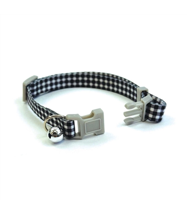 Happy Pet Tabby Patch Halsband Kat Ruit Zwart