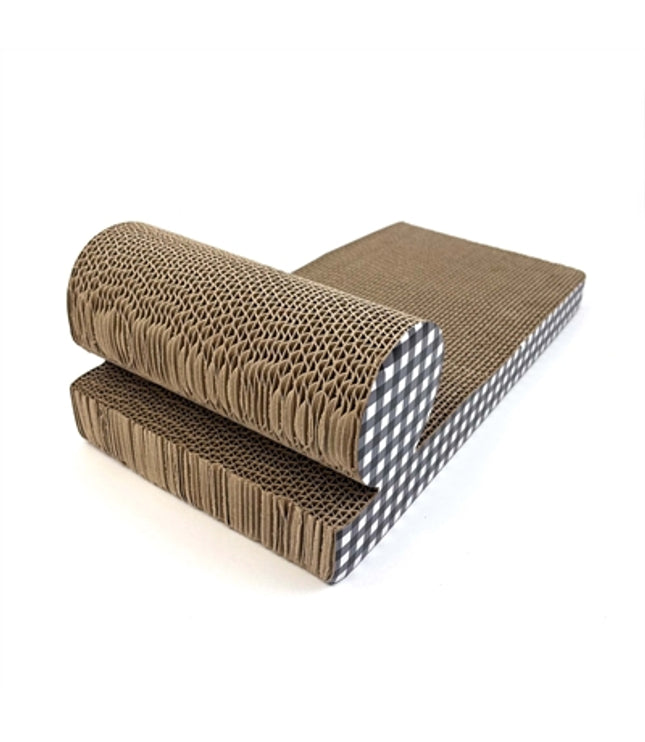 Happy Pet Tabby Patch Krabmat Chaise Lounge Karton