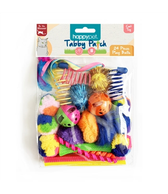 Happy Pet Tabby Patch Ballen Multipack