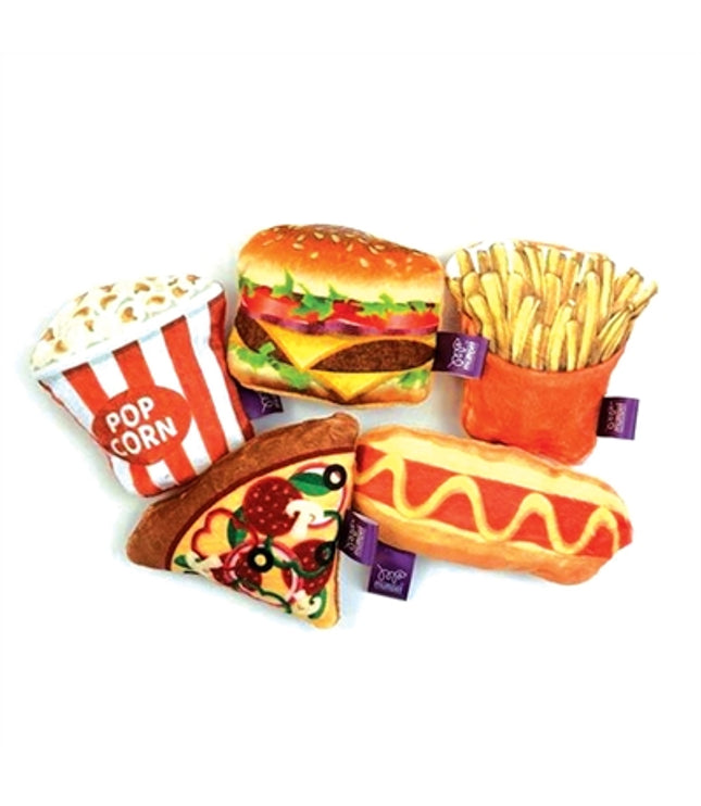 Happy Pet Tabby Patch Fast Food Met Catnip Assorti
