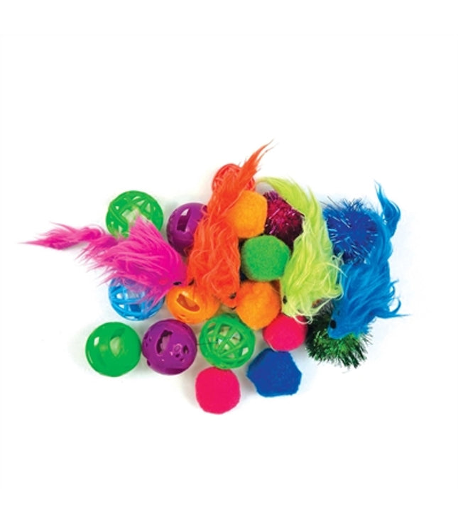 Happy Pet Tabby Patch Variatie Pack Speeltjes