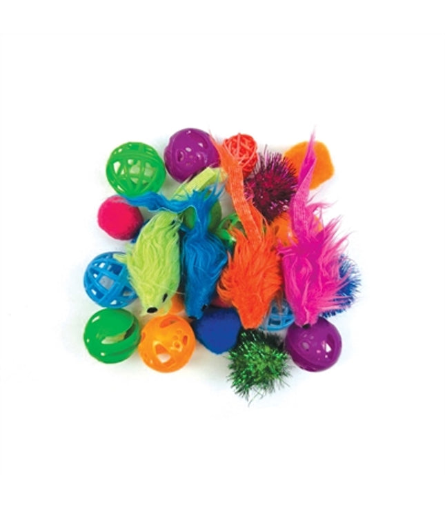 Happy Pet Tabby Patch Variatie Pack Speeltjes