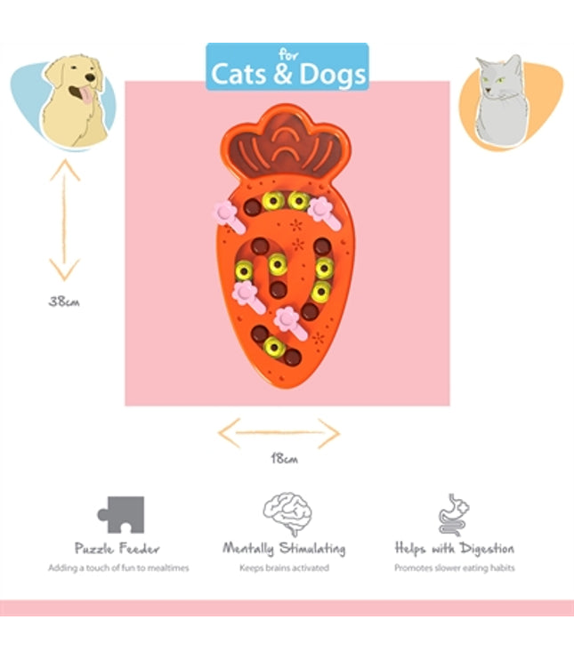 Happy Pet Tabby Patch Wortel Puzzel Intelligentie Speelgoed