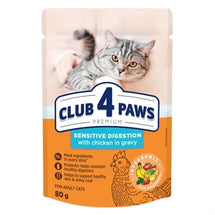 Club 4 Paws Premium Adult Sensitive Digestion Pouch Kip In Saus