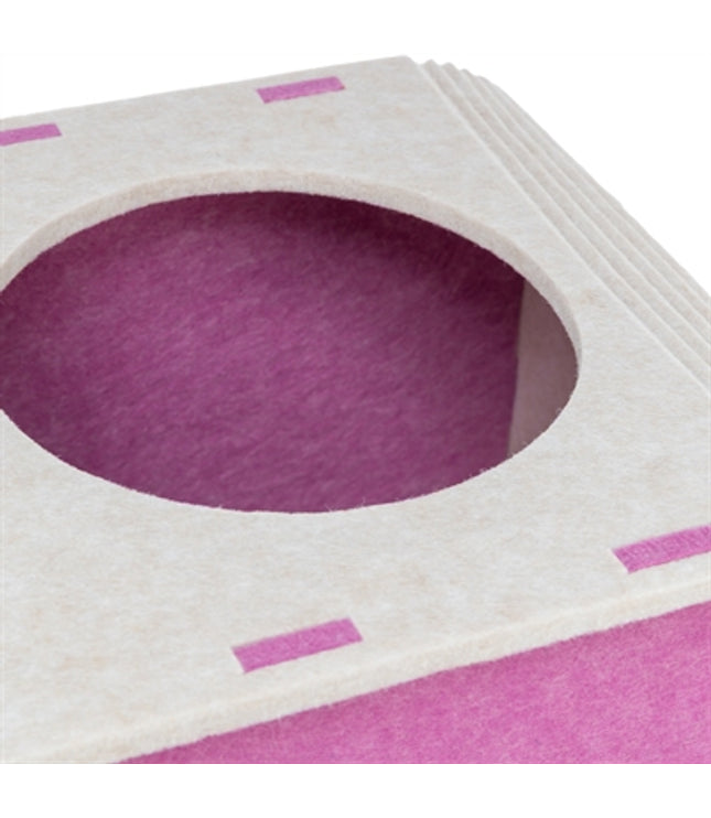 Trixie Speelbox Merle Vierkant Vilt Zand / Roze