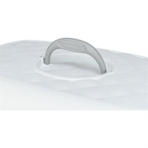 Trixie Kattenbak Davio Top Outdoor Met Kap Grijs / Wit