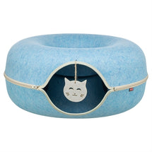 Trixie Speeldonut Vilt Blauw