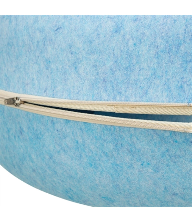 Trixie Speeldonut Vilt Blauw