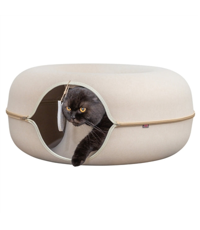 Trixie Speeldonut Vilt Beige