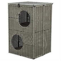 Trixie Kattenmand Amalia Hoekig Polyrattan Grijs
