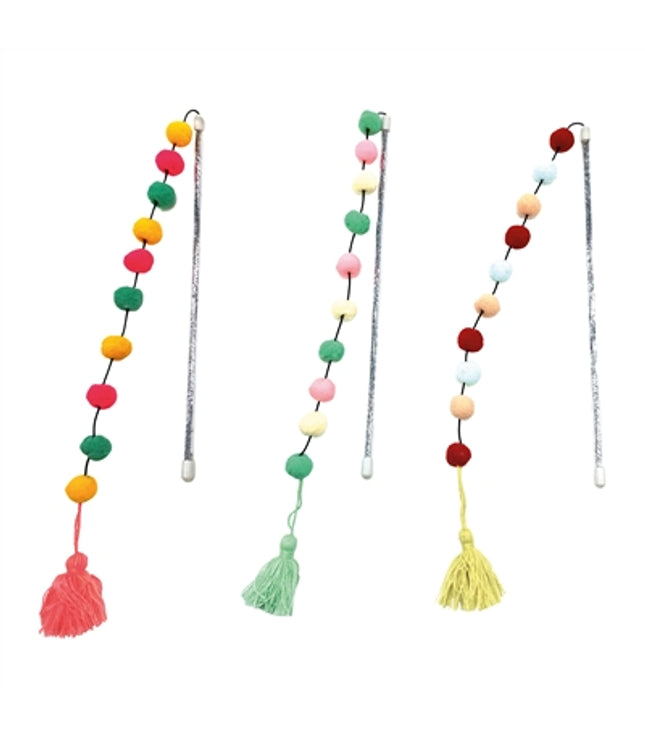 Croci Kattenhengel Pompom Assorti