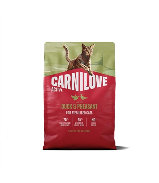 Carnilove Active Adult Sterilised All Breeds Duck / Pheasant