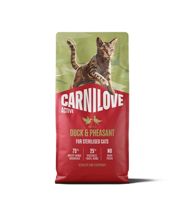 Carnilove Active Adult Sterilised All Breeds Duck / Pheasant