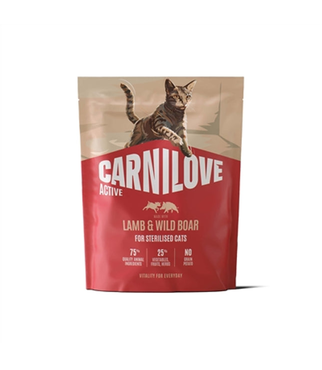 Carnilove Active Adult Sterilised All Breeds Lamb / Wild Boar