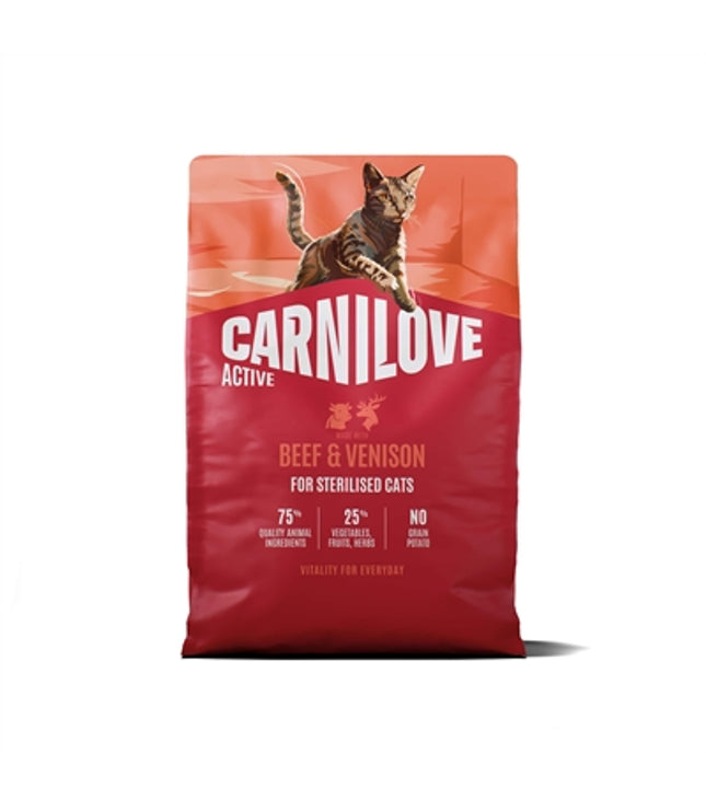 Carnilove Active Adult Sterilised All Breeds Beef / Venison