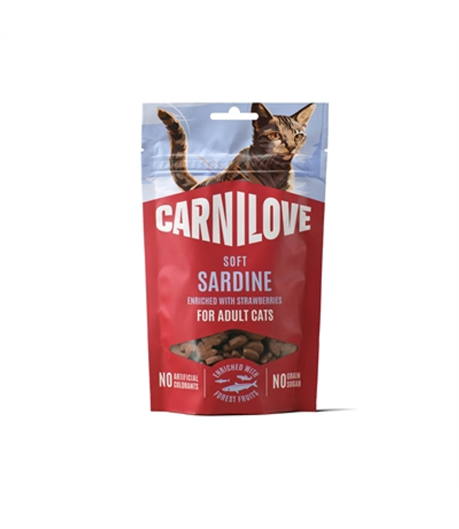 Carnilove Soft Snack Sardines / Strawberry