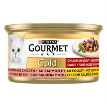 Gourmet Gold Fijne Hapjes Zalm / Kip