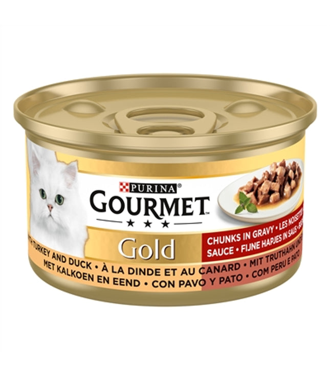 Gourmet Gold Fijne Hapjes Kalkoen / Eend