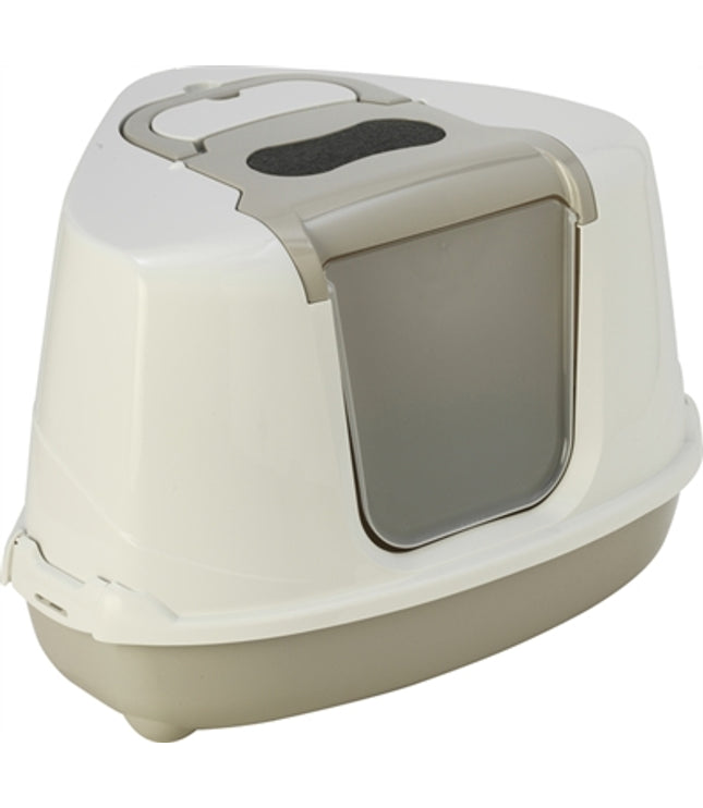 Moderna Hoek Kattenbak Flip Beige