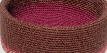 Handgehaakte Kattenmand - Rood